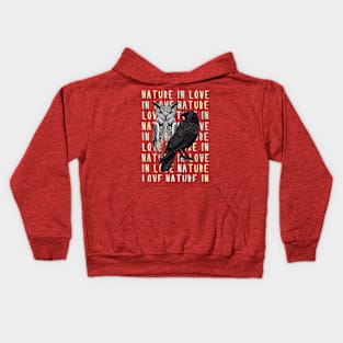 Owl Raven Kids Hoodie